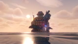 Nebula Drift: Futuristic Starter Base