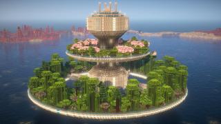 Floating Garden Space Station