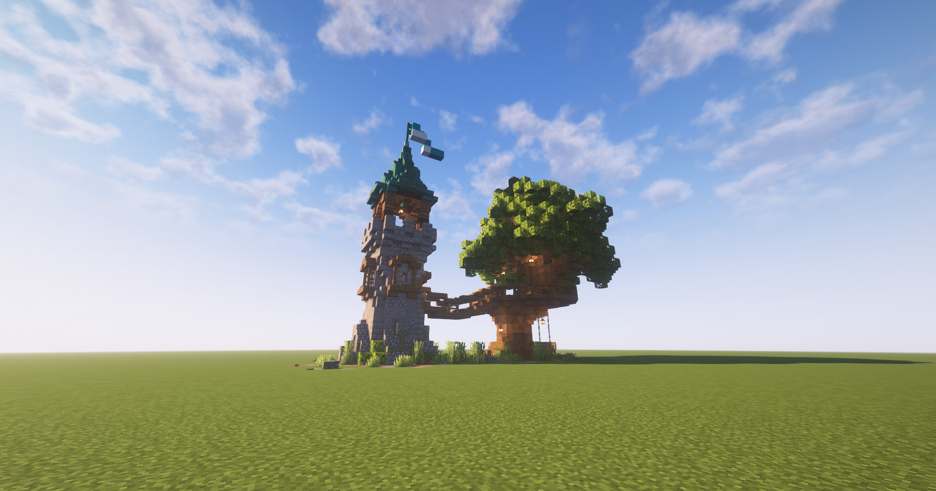 Mystical Tower + cozy tree – additional image