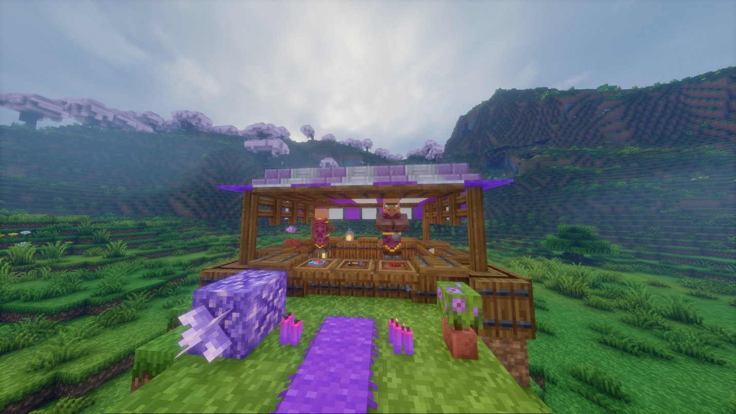 Minecraft Market Stall – additional image