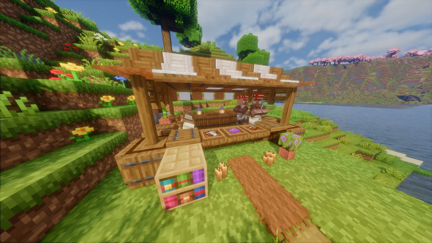 Minecraft Market Stall – additional image