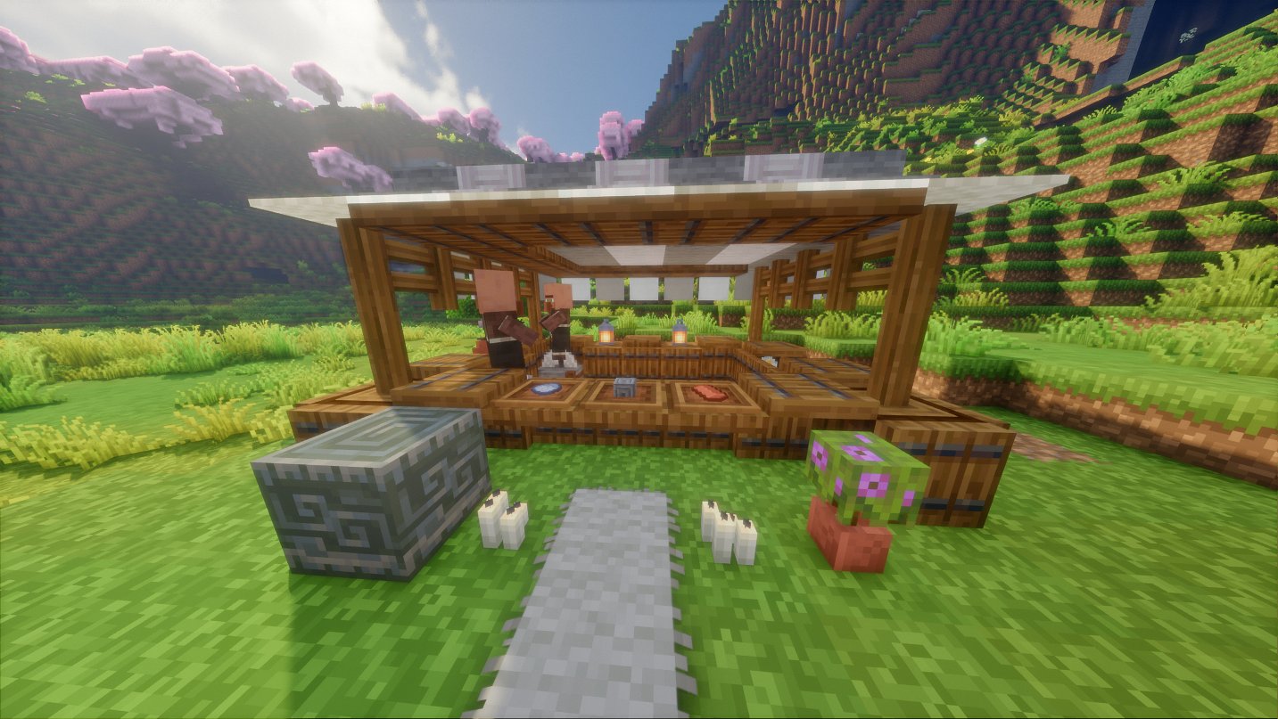 Minecraft Market Stall – additional image