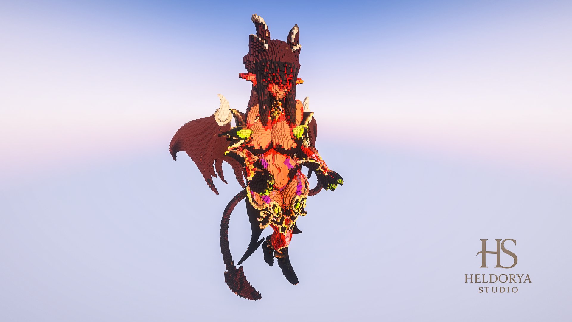 Monster Girl Statue - Free Schematic – additional image