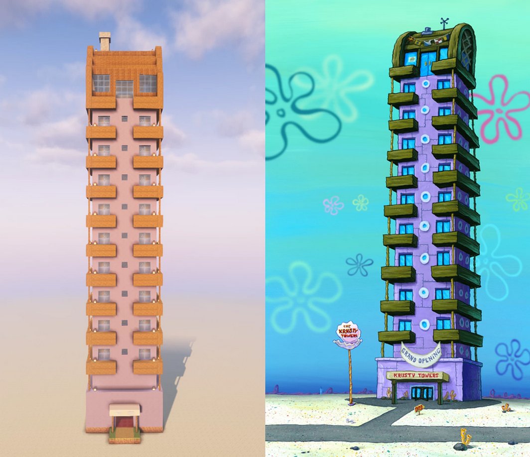 Krusty Towers (Automatic paper/sugarcane + fireworks farm) – key image
