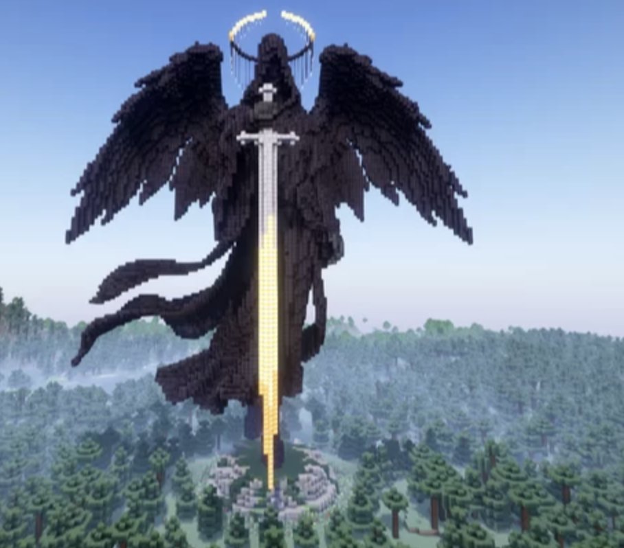 Dark Angel Statue – additional image